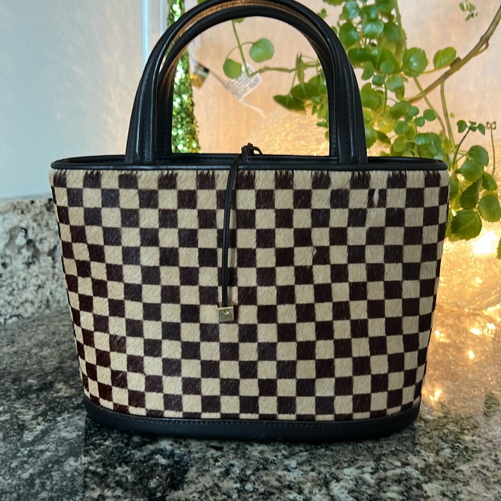 Louis Vuitton Impala Mini Tote Brown Damier Sauvage Huracan - Picture 2 of 14